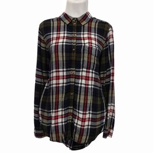 American Eagle - Plaid Boyfriend Fit Flannel Ahh-Mazingly Soft